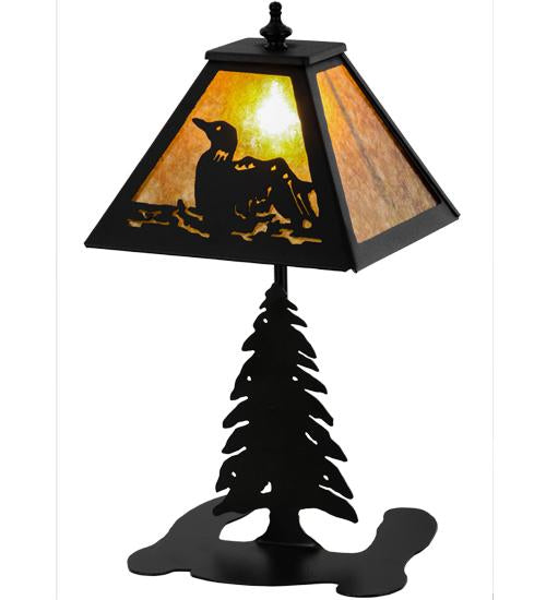 Wildlife Rustic Lodge Table Lamps