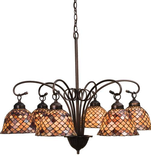 Tiffany Style Stained Glass Chandeliers