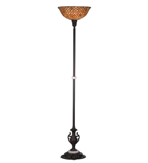 Tiffany Style Torchiere Floor Lamps