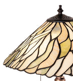 23"H Willow Jadestone Table Lamp