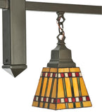 42"L Prairie Corn 4 Lt Island Pendant