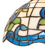 8"W Roseborder Mini Pendant