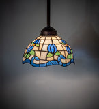 8"W Roseborder Mini Pendant