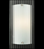 6"W Metro Fluted Quadrato LED Contemporary Wall Sconce
