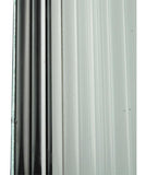 6"W Metro Fluted Quadrato LED Contemporary Wall Sconce