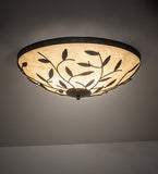 24"W Branches Flushmount