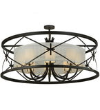 54"W Penelope 8 LT Pendant