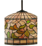 20"W Tiffany Turning Leaf Pendant