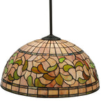 20"W Tiffany Turning Leaf Pendant