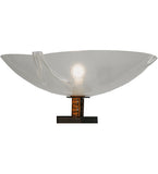 70"H Sophia Crinkle Torchiere