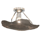 17"W Evolvulus Industrial Semi-Flushmount