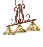 46"L Willow Jadestone 3 Lt Kitchen Island Lighting