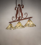 46"L Willow Jadestone 3 Lt Kitchen Island Lighting