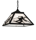 16"Sq Alpine Pendant