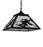 16"Sq Alpine Pendant
