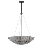 24"W Metro Fusion Ramoscelli Modern Inverted Pendant