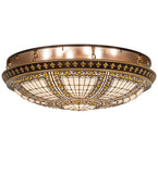 45"W Fleur-de-lis Flushmount