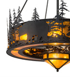 45"W Tall Pines Wildlife Chandel-Air Fan