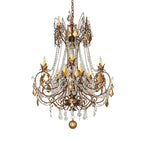 38"W Minuet 12 Lt Victorian Chandelier