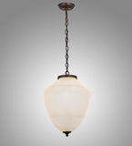 14"W Ovum Aquinum Victorian Pendant