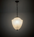 14"W Ovum Aquinum Victorian Pendant