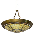 54"W Fleur-de-Lite Inverted Pendant