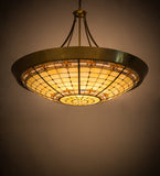 54"W Fleur-de-Lite Inverted Pendant