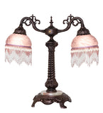 20"H Roussillon 2 Arm Table Lamp