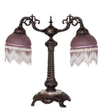 20"H Roussillon 2 Arm Table Lamp