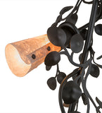 16"W Vinca Vine 4 Lt Chandelier