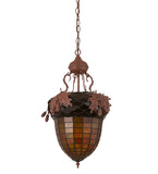 15"W Oak Leaf & Acorn Pendant