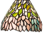 22"W Wisteria 3 Lt Wall Sconce