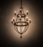 36"W Georgetown Chandelier