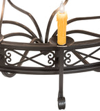 72"W Gina 24 Lt Chandelier