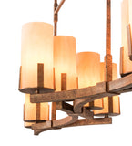 52"L Cero 8 Lt Oblong Chandelier