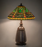 25"H Tiffany Dragonfly Table Lamp