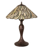 21"H Willow Jadestone Table Lamp