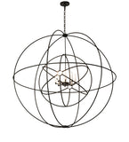 60"W Atom Enerjisi 8 Lt Chandelier