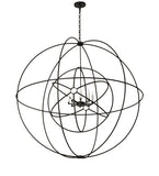 60"W Atom Enerjisi 8 Lt Chandelier