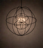 60"W Atom Enerjisi 8 Lt Chandelier