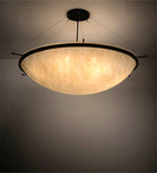 67"W Lucus Earth Marble Inverted Pendant