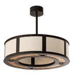 32"W Smythe Craftsman Pendant