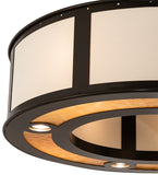 32"W Smythe Craftsman Pendant