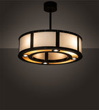 32"W Smythe Craftsman Pendant