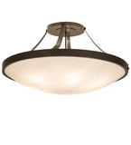 37"W Urban Semi-Flushmount