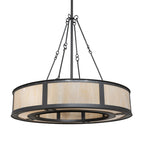 49"W Smythe Craftsman Pendant
