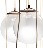 28"W Bola 30 Lt Cascading Pendant