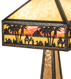 26"H Camel Mission Table Lamp