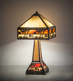 26"H Camel Mission Table Lamp