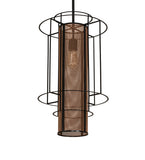 14"W Cilindro Golpe Pendant